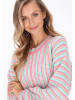 IZIA Sweater in turquoise multicolor