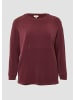 s.Oliver Sweatshirt in 39D0_bordeaux