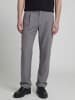 Aprel Chino Hose in Dark Grey Melange