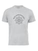 Cotton Prime® Steuerrad T-Shirt - Wellenrauschen in Grau