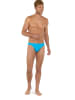 HOM Swim Micro Briefs Sea Life 1er-Pack in turquoise