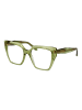 Ana Hickmann Damen Optische Fassungen Quadrat Grün