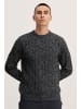 CASUAL FRIDAY Strickpullover Karl 0044 crew neck cable knit 20504501 in blau