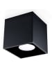 Nice Lamps Deckenleuchte GEO 1 in Schwarz aluminium quadratische Lampe loft Gu10 NICE LAMPS