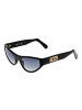 GCDS Unisex Sonnenbrille Katzenauge Schwarz