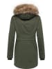 ragwear Kurzmantel Ellsa B YOUMODO in Dark Olive