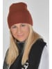 styleBREAKER Strick Mütze in Rostbraun
