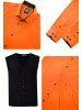 Rusty Neal Hemd mit Weste in Orange