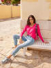 Heine Feinstrickpullover in pink