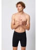 SNOCKS Lange Boxershorts Schwarz 6 Stück