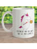 Mr. & Mrs. Panda Kindertasse Einhorn Künstler mit Spruch in Weiß