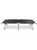 VCM  Alu Campingbett Feldbett 190cm Tosali M in Schwarz