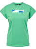 Hummel T-Shirt S/S Hmllgc Jasira T-Shirt in GREEN SPRUCE