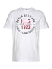 H.I.S. Rundhalsshirt in weiß