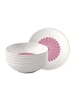 6er Set Dessertschalen Fleur Couleur in Cassis ø 13,2 cm