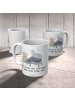Mr. & Mrs. Panda Kaffeebecher Klavier Magie mit Spruch in Weiß