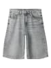 TWO SOON Jeansshorts in Light Grey Denim