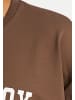 SMILODOX T-Shirt Kayson in Dunkelbraun