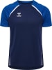 Hummel T-Shirt "Hmllead 2.0 Jersey S/S" in Blau