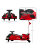 HOMCOM 12V 3-8km/h Kinder Elektro Gokart Rot