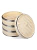 relaxdays Bambus Dampfgarer in Natur - (H)23 x Ø 24 cm
