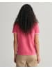 Gant T-Shirt in magenta pink