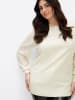 sheego Langarm-Pullover in champagner