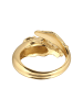 KUZZOI Ring 925 Sterling Silber in Gold