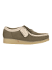 Clarks Schnürschuhe Wallabee EVO in 3226 Olive Combi