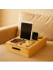 relaxdays Couchbar in Natur (B)40 x (H)8 x (T)26 cm