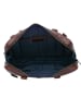 Leonhard Heyden Cambridge Aktentasche Leder 37 cm Laptopfach rotbraun