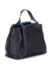 MYWALIT Handtasche Leder 28 cm in black/pace