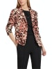 MARC CAIN Blazer mit Leo-Print in Rot