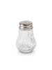 relaxdays 10x Salz- und Pfefferstreuer in Transparent/ Silber - 50 ml