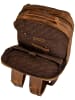 Greenburry Rucksack Vintage Overnighter XL in Sattelbraun