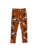 Walkiddy Sweatleggings Joyful Horses in brown