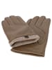 Strellson Handschuhe Leder in taupe