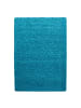 KADIMA DESIGN Teppich Hochflor Shaggy Waschbar Einfarbig RHEIN Strapazierfähig in Türkis