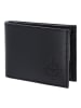 oxmox Leather Geldbörse RFID Schutz Leder 11 cm schwarz-windrose 2.0
