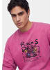 MO Men Sweatshirt in Fuchsia