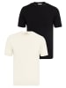 Felix Hardy T-Shirt in Ecru-Schwarz