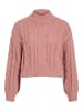 Vila Strickpullover in Old Rose