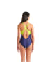 Arena Blast Swimsuit V Back mit Innenfutter in Blau