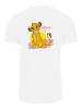 F4NT4STIC T-Shirt Disney König der Löwen Simba und Mufasa in weiß