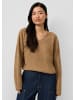 QS Strickpullover  in  84W0_braun