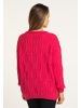 faina Strickpullover in Rot