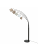 Licht-Erlebnisse Stehlampe (B)120 x (H)200 cm in Schwarz Weiß Braun BeigeSchwarz Weiß Braun Beige