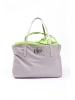 Byblos Rot Grau Polyester Damen Schulter Tasche