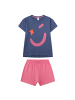 Sanetta Pyjama in Blau/Pink