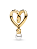 Pandora Charm Goldfarben Gewickeltes Herz